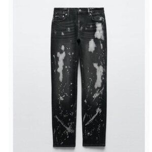 Zara The Bleached Jeans Size 4